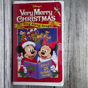 VTG Disney Xmas VHS